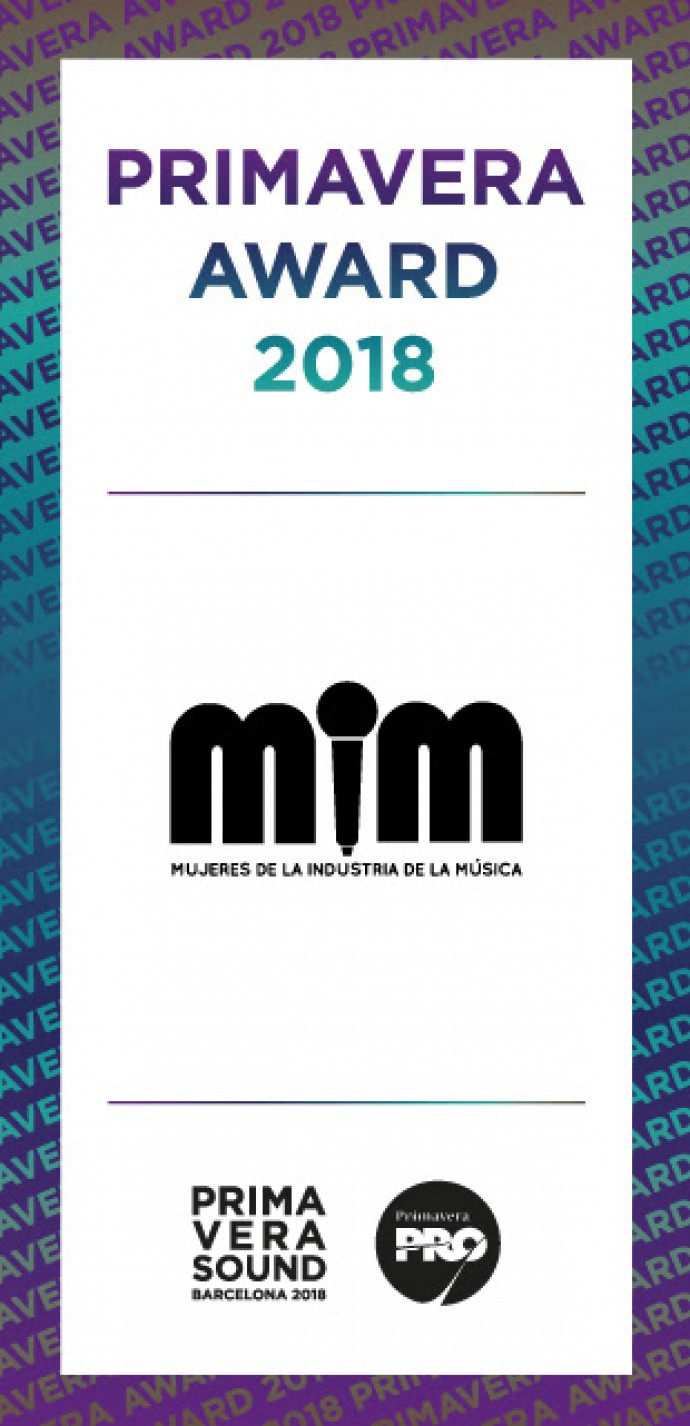 Le Mujeres de la Industria de la Música premiate con il Primavera Award 2018